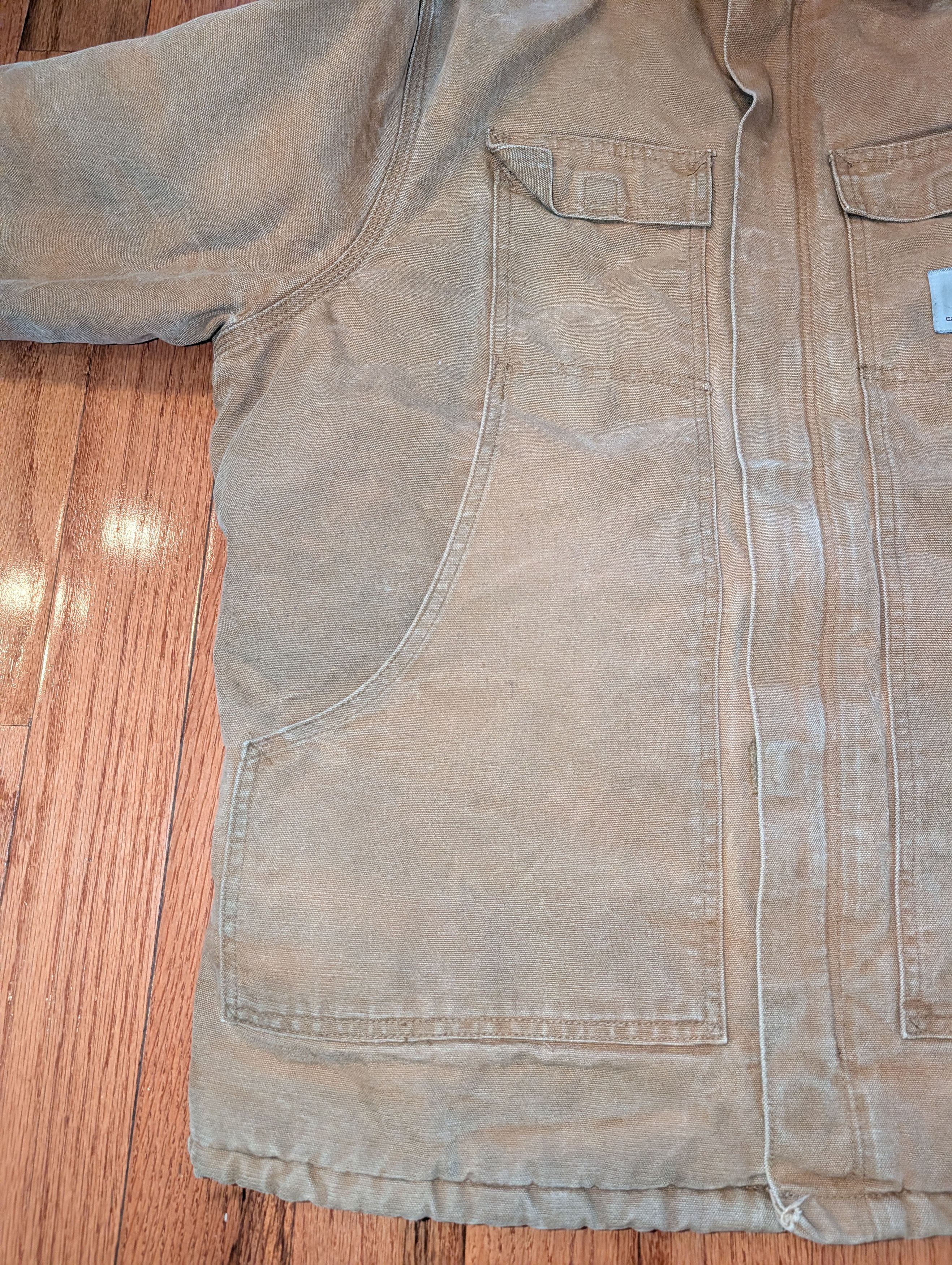 Carhartt Vintage Carhartt C03 BRN Arctic Traditional Coat Duck Canvas Size US XL / EU 56 / 4 - 4 Thumbnail