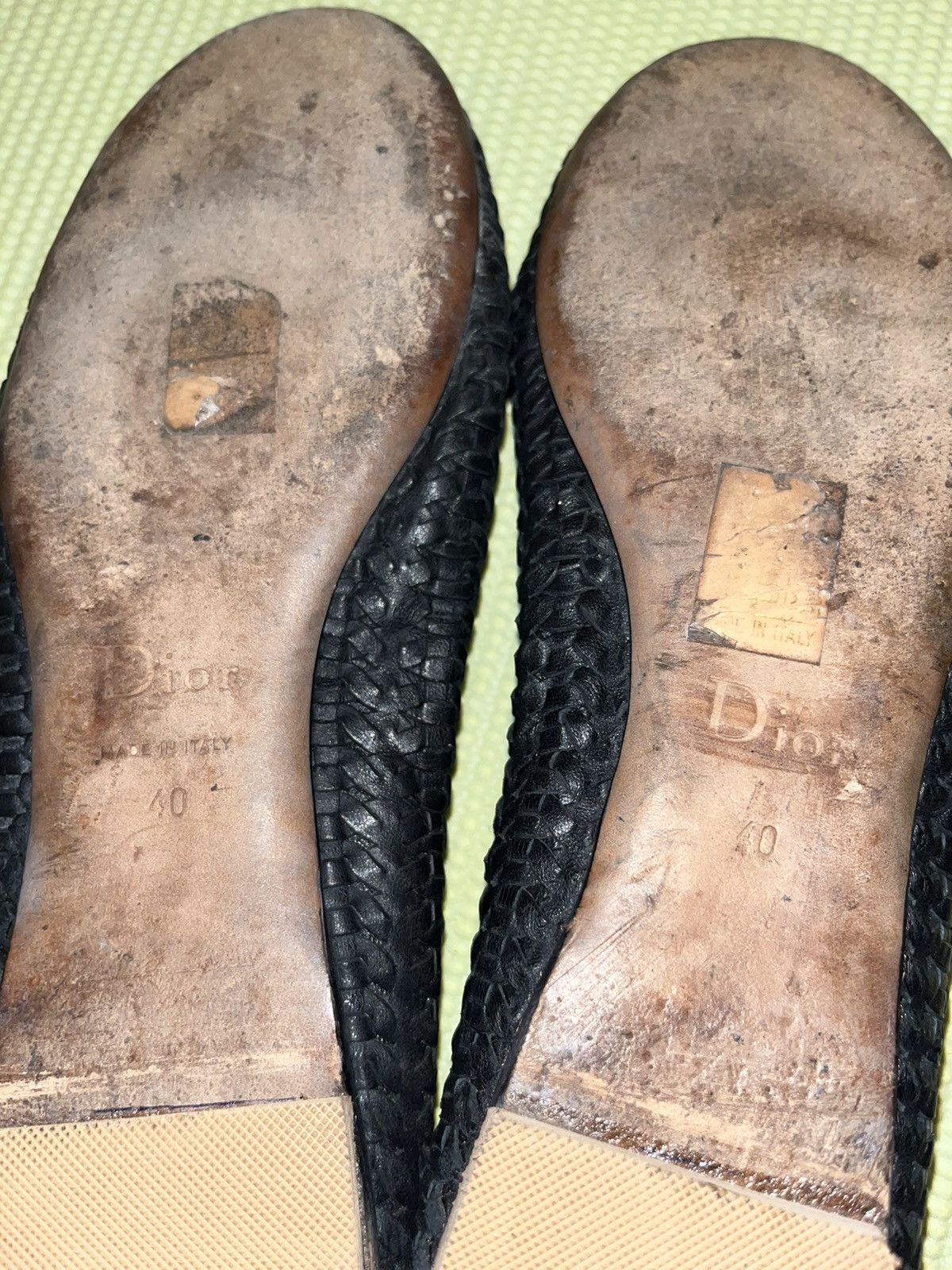 Dior Miss J'adior leather Ballet Flats Size 40 Size US 9.5 / IT 39.5 - 5 Thumbnail