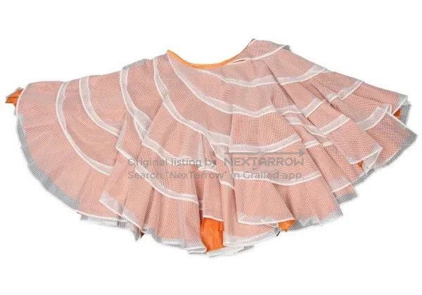 Junya Watanabe Junya Watanabe size XS Orange vintage wave design sense ha Size 22" - 3 Thumbnail