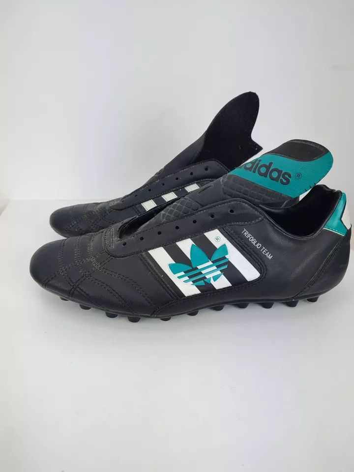 Adidas × Vintage Vintage Limited Edition Adidas Trifoglio Team Shoes Trainers Size US 12.5 / EU 45-46 - 10 Thumbnail