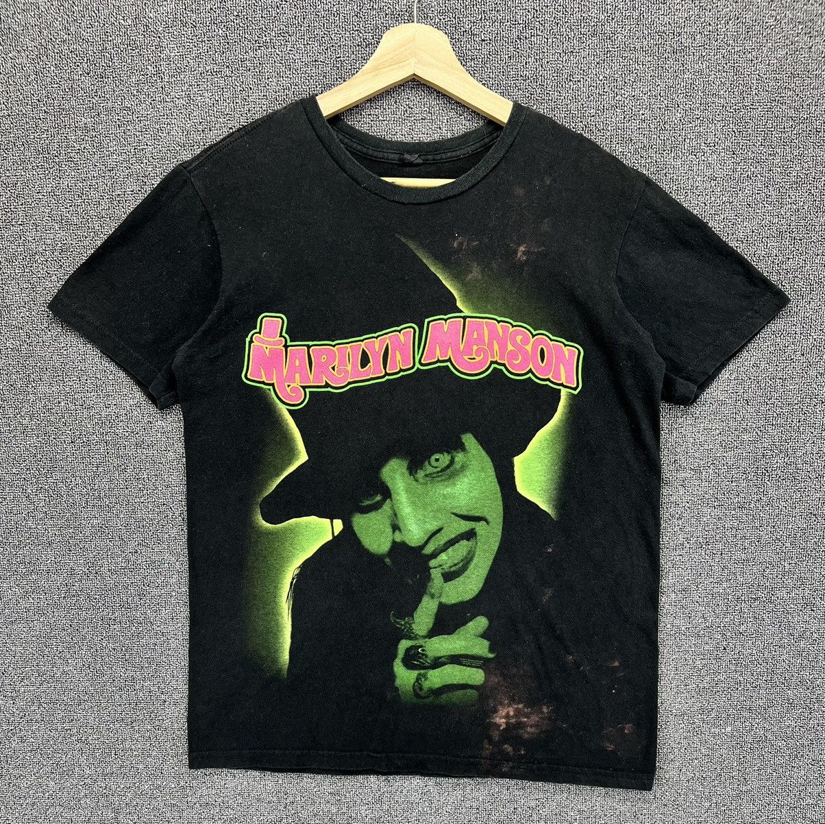Band Tees Marilyn Manson Heavy Metal Punk Rock Band Tees T Shirts Size US M / EU 48-50 / 2 - 1 Thumbnail