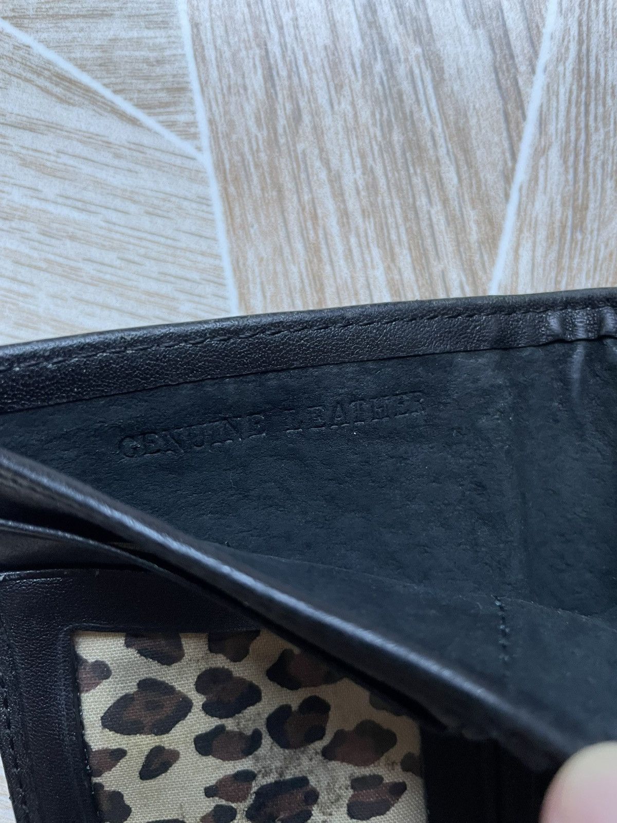 Dolce & Gabbana Hype Vintage Luxury Dolce Gabbana Leather Wallet Black Italy Size ONE SIZE - 10 Thumbnail