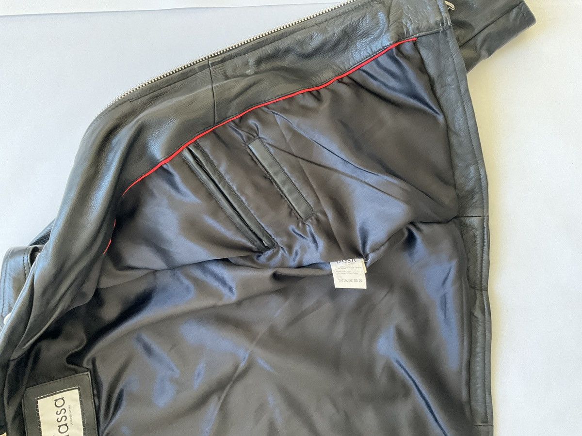 Tasso Elba Perfecto leather jacket Size US M / EU 48-50 / 2 - 11 Thumbnail