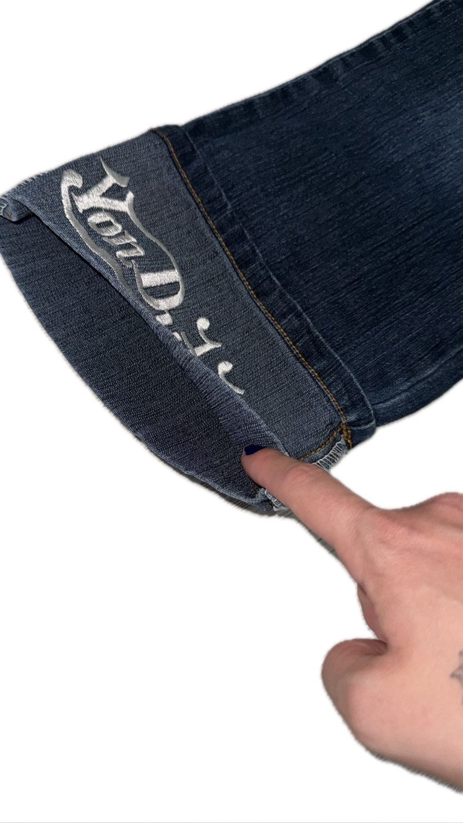 Von Dutch Von Dutch Jeans - Iconic Y2K Streetwear Piece Size 26" / US 2 / IT 38 - 4 Thumbnail