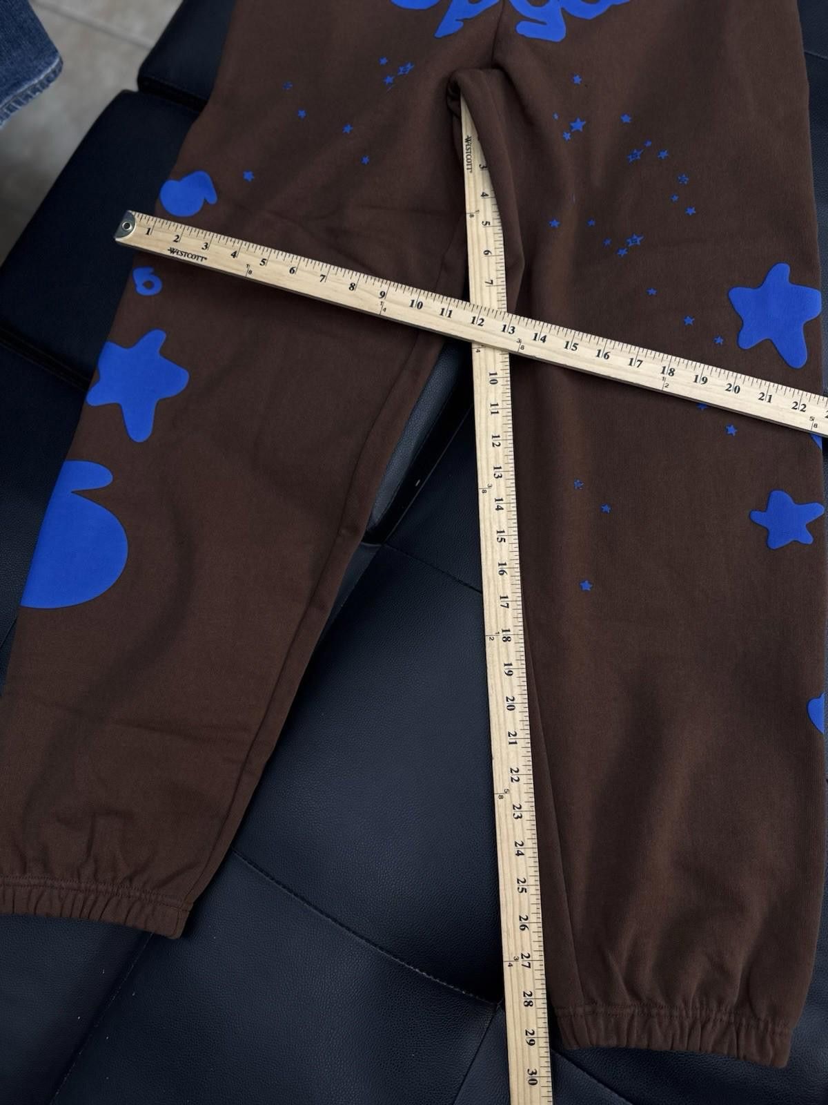 Other Size S - Sp5der Worldwide Brown/Blue Sweats Authentic Size US 30 / EU 46 - 8 Thumbnail