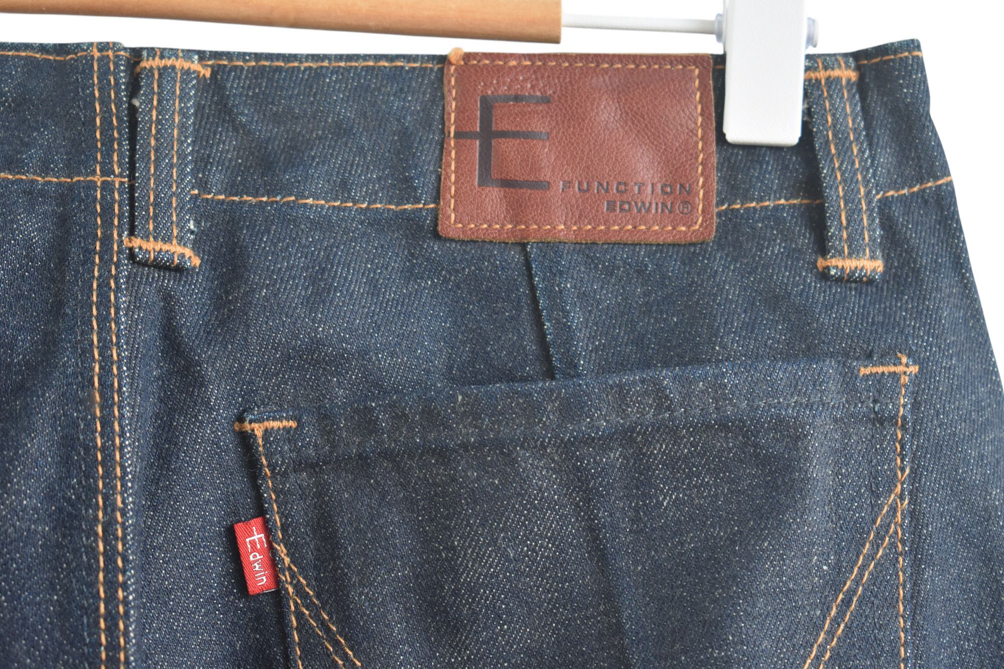 Edwin × Japanese Brand × Vintage Wide Leg 🔥 Edwin E-Function Limited Model W29 Size US 30 / EU 46 - 4 Thumbnail