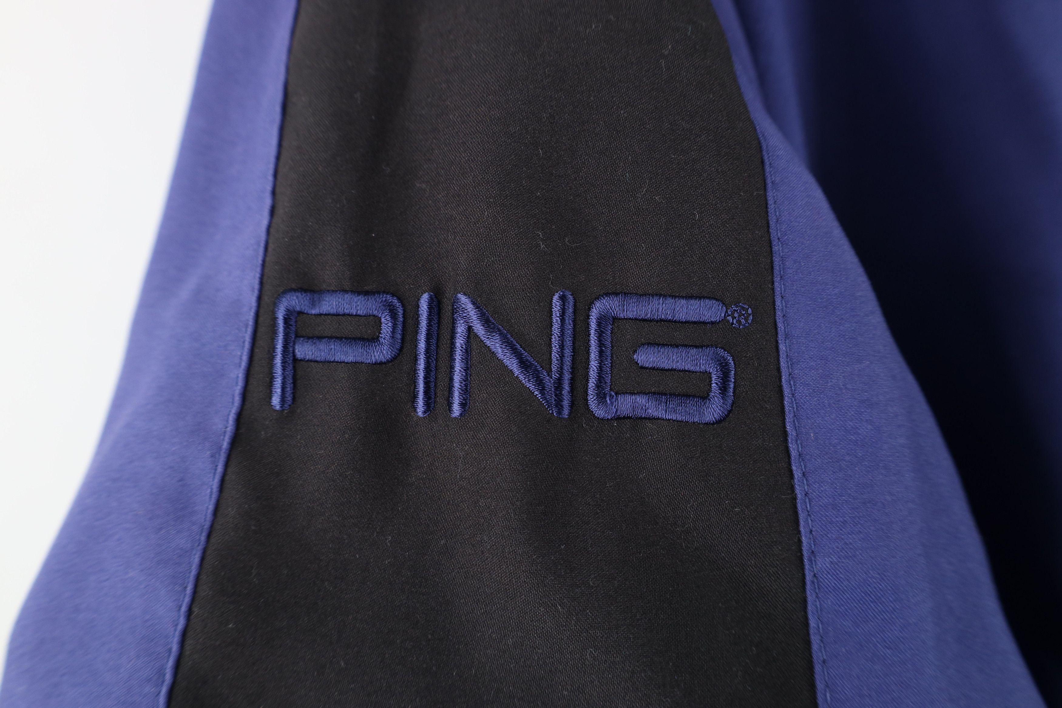 PING Vintage Ping Golf Spell Short Sleeve Pullover Jacket Blue Size US XL / EU 56 / 4 - 5 Thumbnail