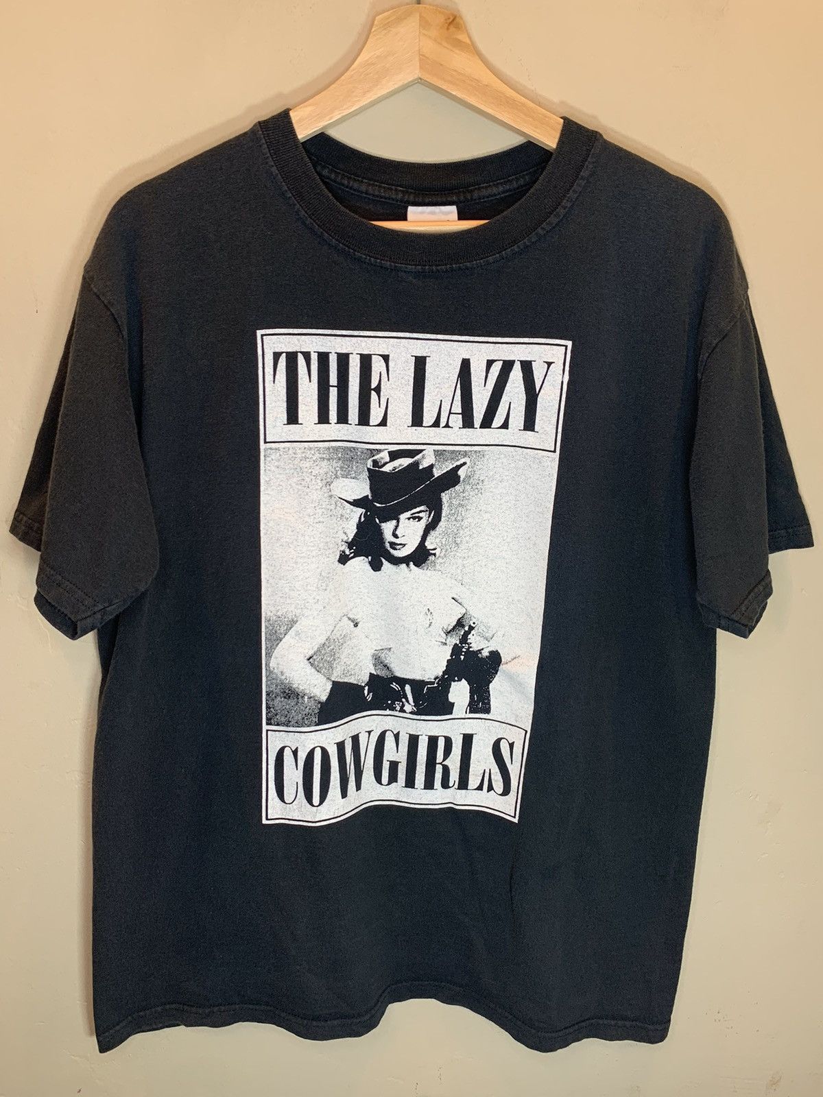 Band Tees *RARE* Vintage 90’s The Lazy Cowgirls Band Art Promo T-Shirt Size US L / EU 52-54 / 3 - 1 Thumbnail