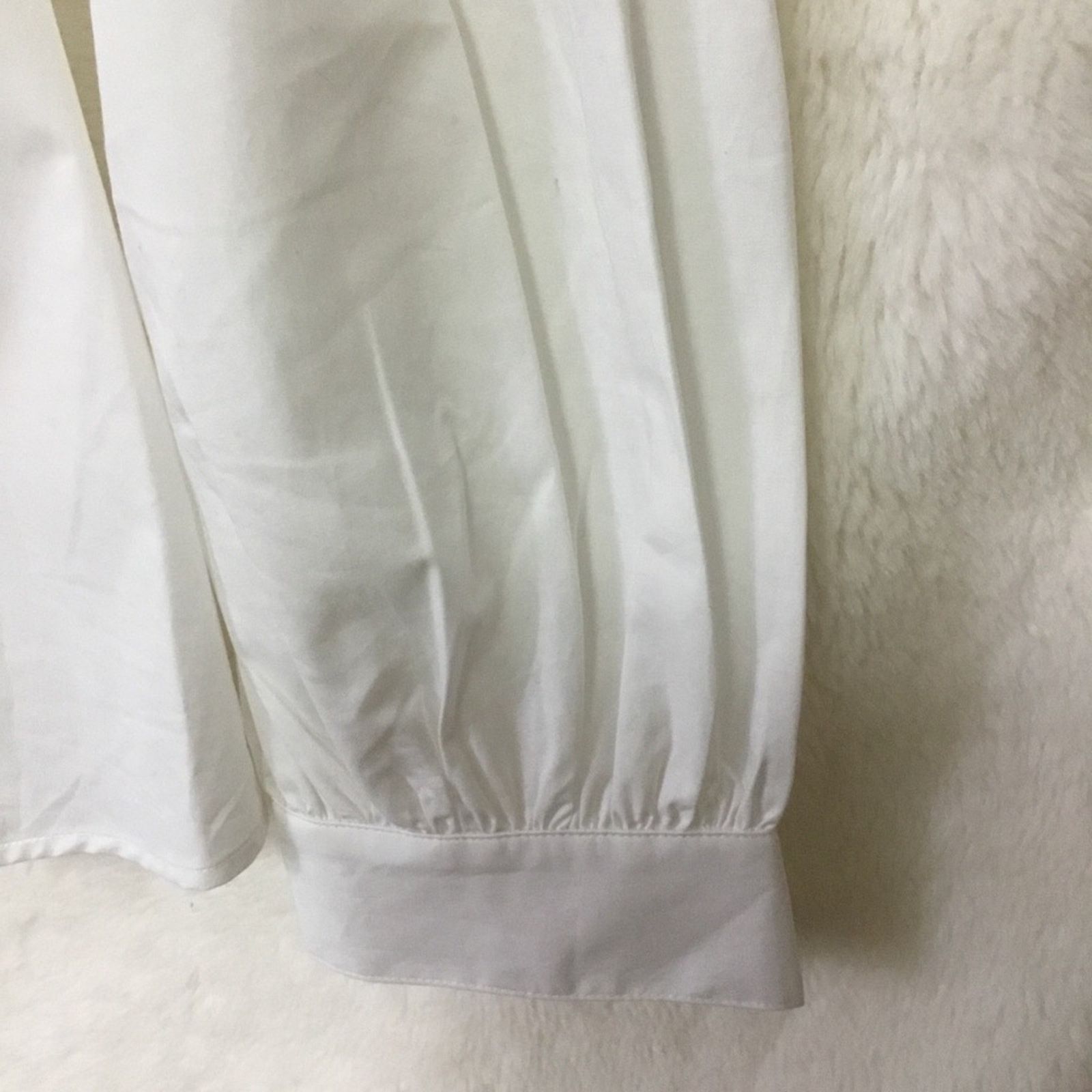 Kate Spade Kate Spade White Button-Up Long Sleeve Shirt Size M / US 6-8 / IT 42-44 - 4 Thumbnail