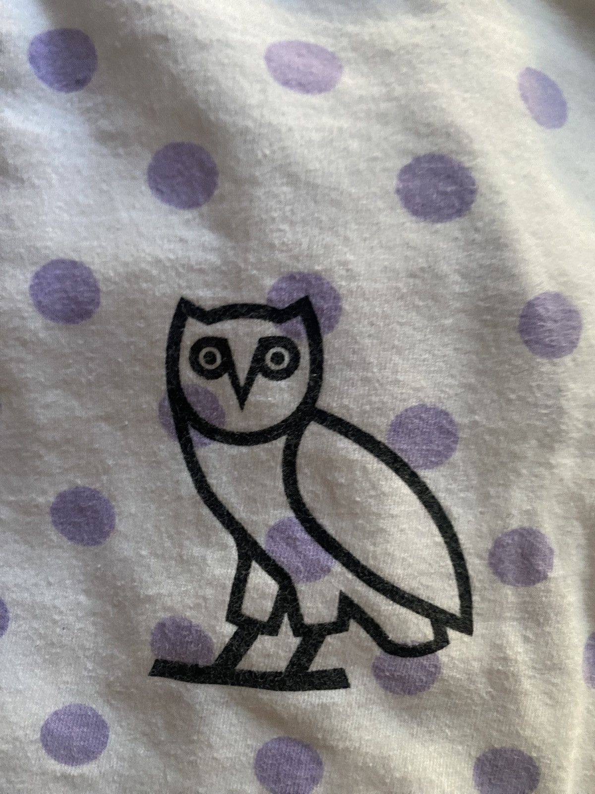 October's Very Own Octobers Very Own OVO Drake Owl Long Sleeve Polka Dot Tee Size US L / EU 52-54 / 3 - 3 Thumbnail
