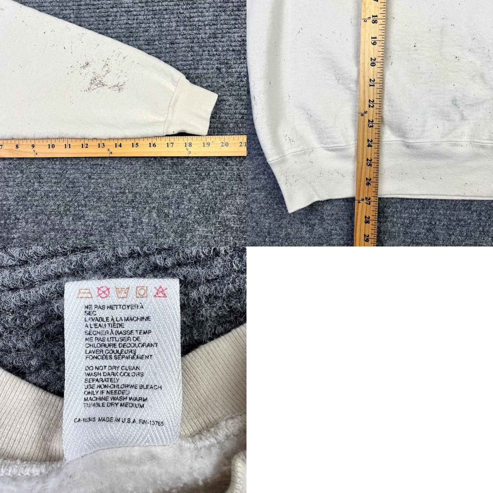Vintage VINTAGE MunsingWear Sweatshirt Christmas 90s Crewneck Adult Large Beige Size US L / EU 52-54 / 3 - 9 Thumbnail