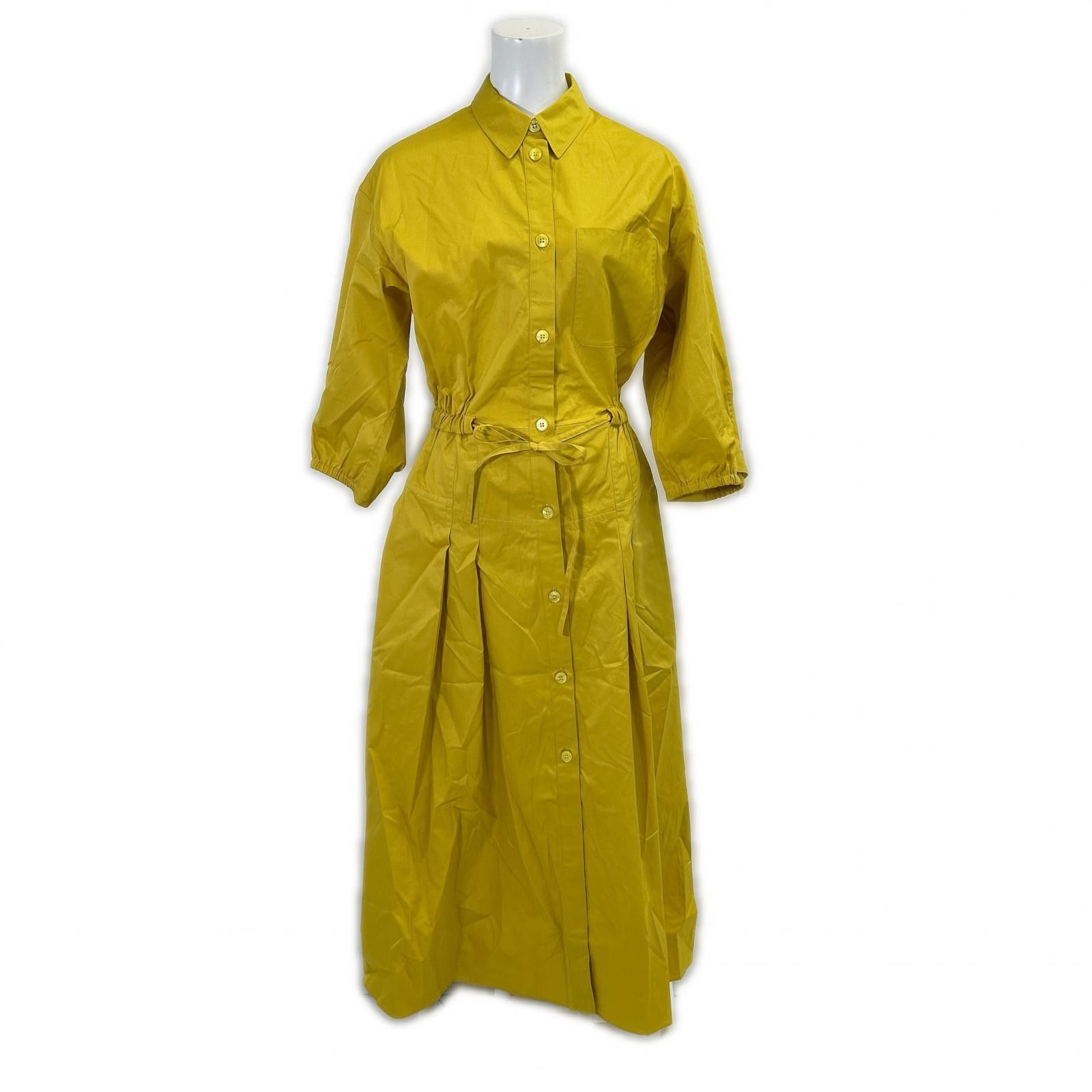 Hermes Hermes Hermes DRESS SHIRT INSPIRATION Cotton Dress Textile Dresses 4E0546DV DUTY FREE for USA Size ONE SIZE - 1 Thumbnail