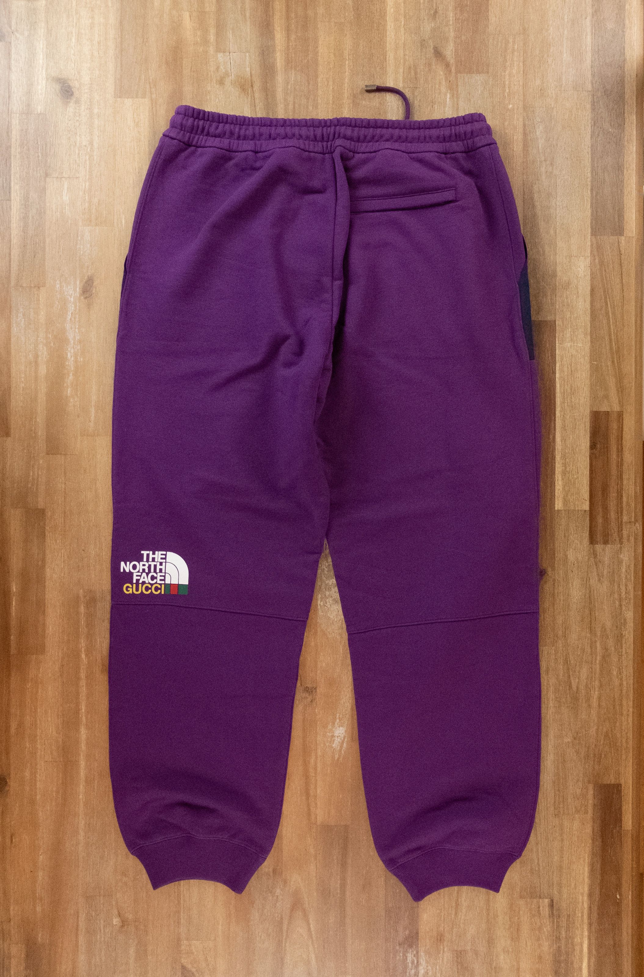Gucci × The North Face GUCCI x NORTH FACE purple logo print sweatpants jogger Large Size US 34 / EU 50 - 10 Thumbnail