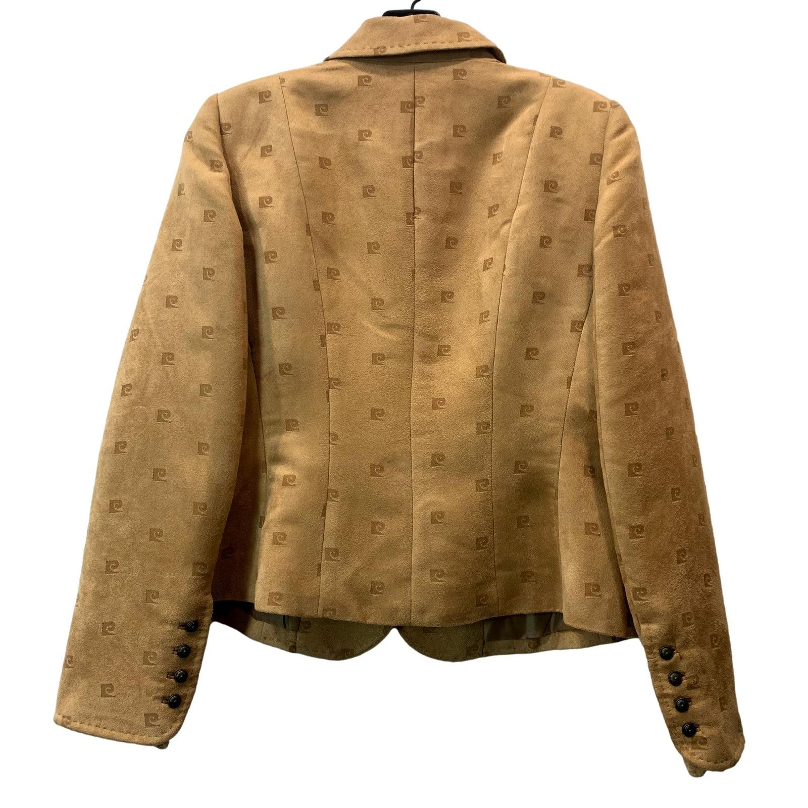 Pierre Cardin NWT Modern Vintage Pierre Cardin Ultra Suede LOGO Blazer 6P Size S / US 4 / IT 40 - 6 Thumbnail