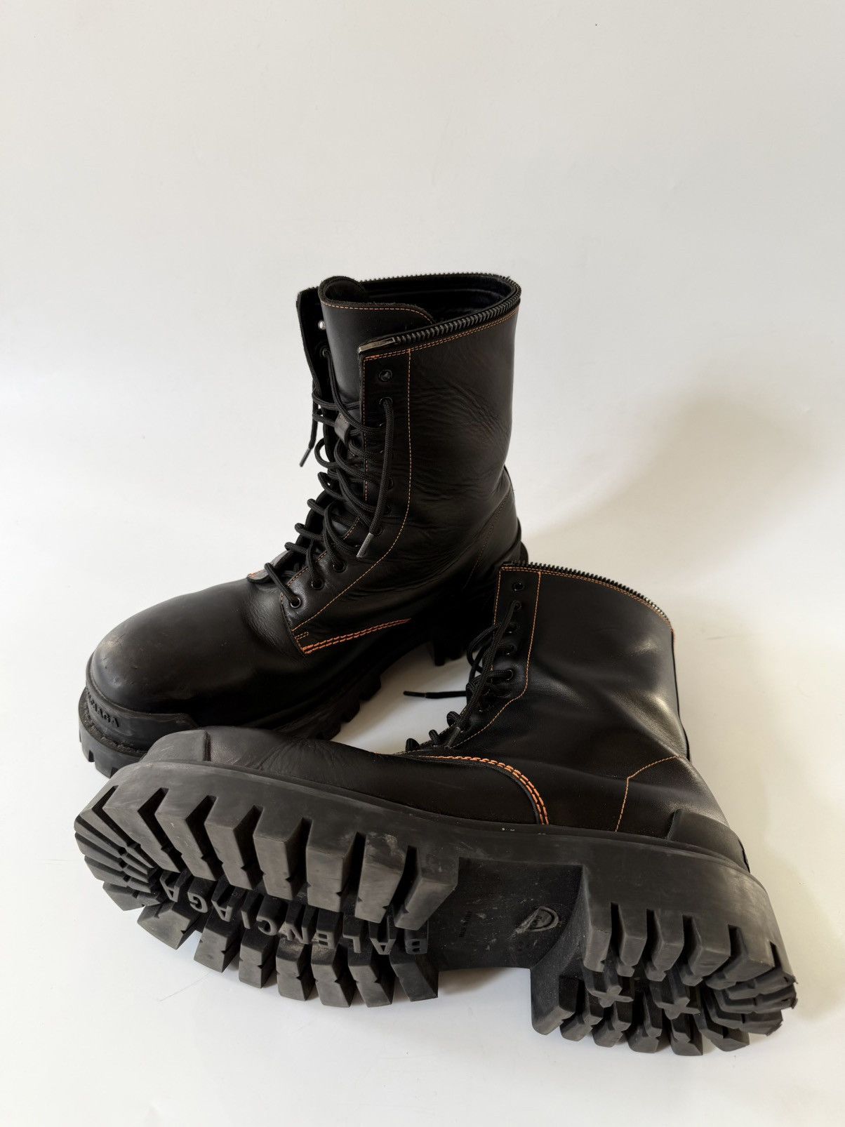Balenciaga Balenciaga Strike Lace-Up Boots Size US 9.5 / EU 42-43 - 6 Thumbnail