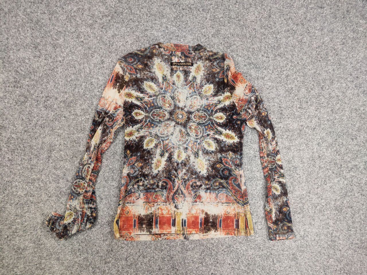 Jean Paul Gaultier Vintage JPG By Jean Paul Gaultier mesh long Sleeves Top Size M / US 6-8 / IT 42-44 - 12 Thumbnail