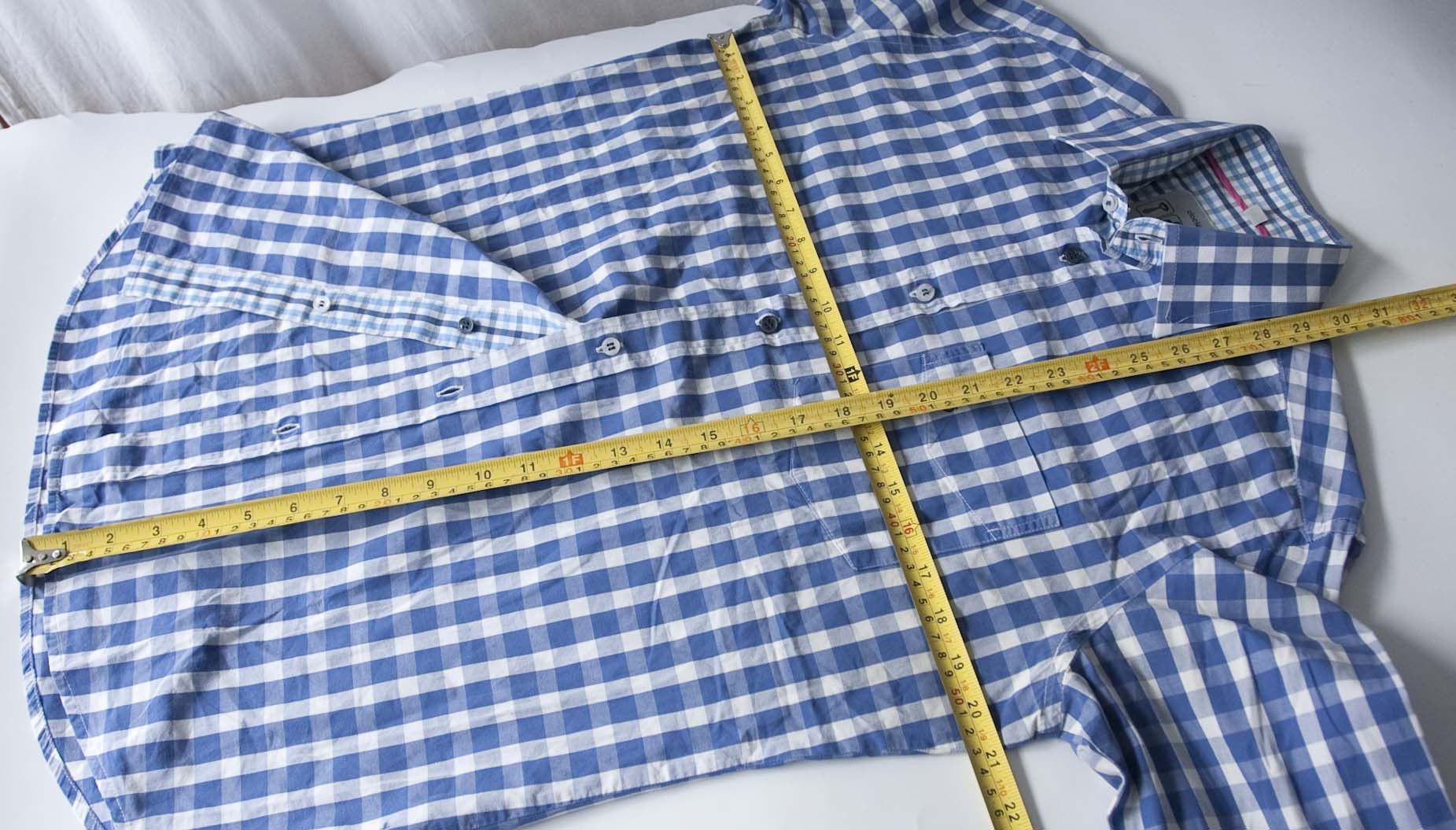 Moods of Norway Moods of Norway Shirt Size M Blue Plaid Size US M / EU 48-50 / 2 - 4 Thumbnail