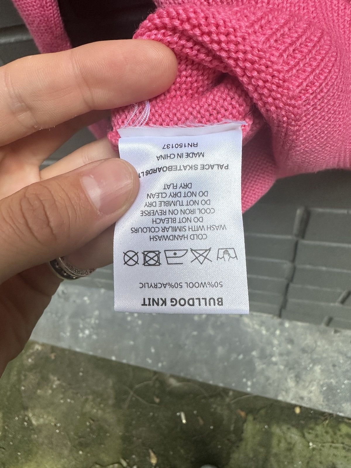 Palace Palace bulldog knit sweater Size US M / EU 48-50 / 2 - 5 Thumbnail