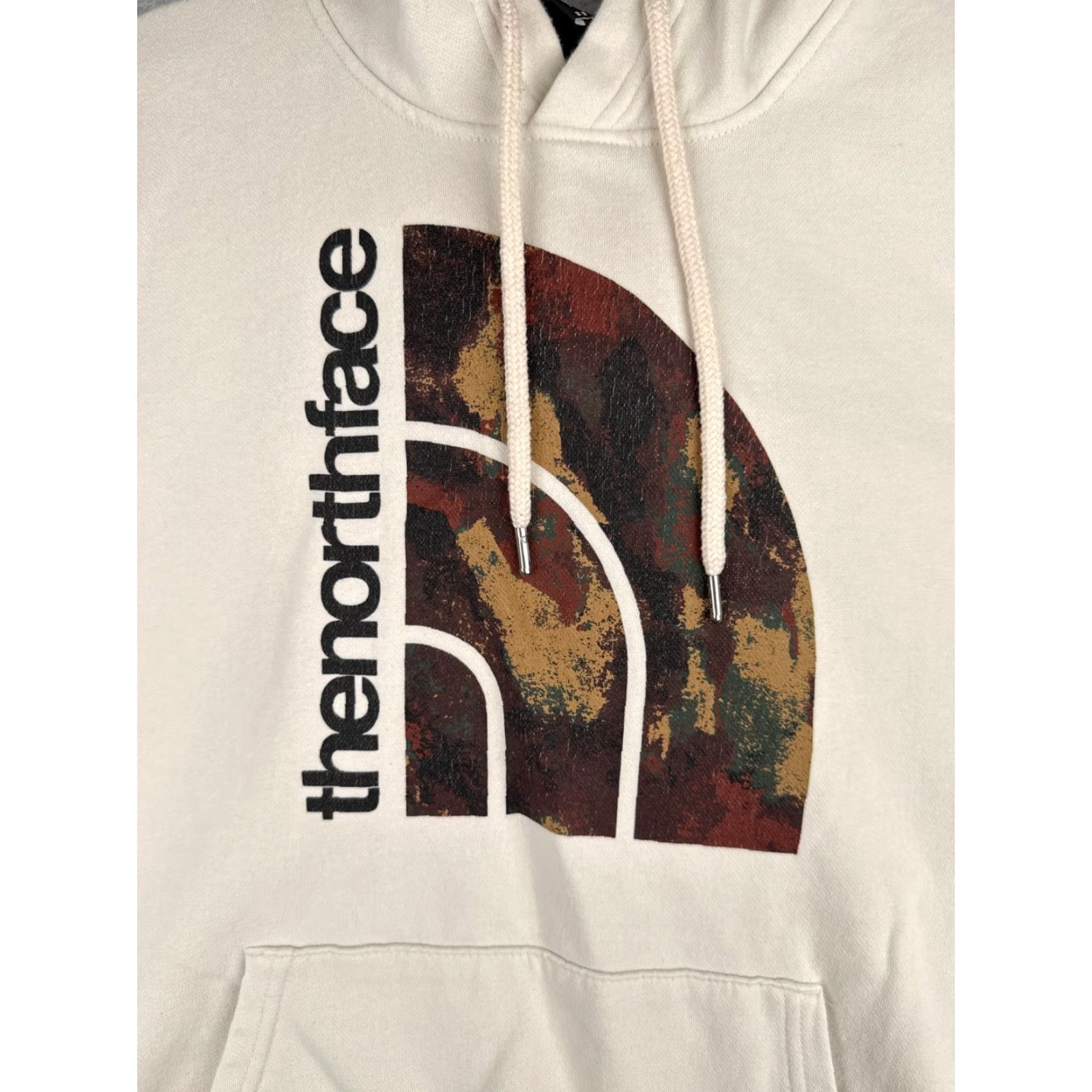 The North Face The North Face Hoodie Men M Beige Logo Pullover Sweatshirt Camo Feb? Size US M / EU 48-50 / 2 - 6 Thumbnail