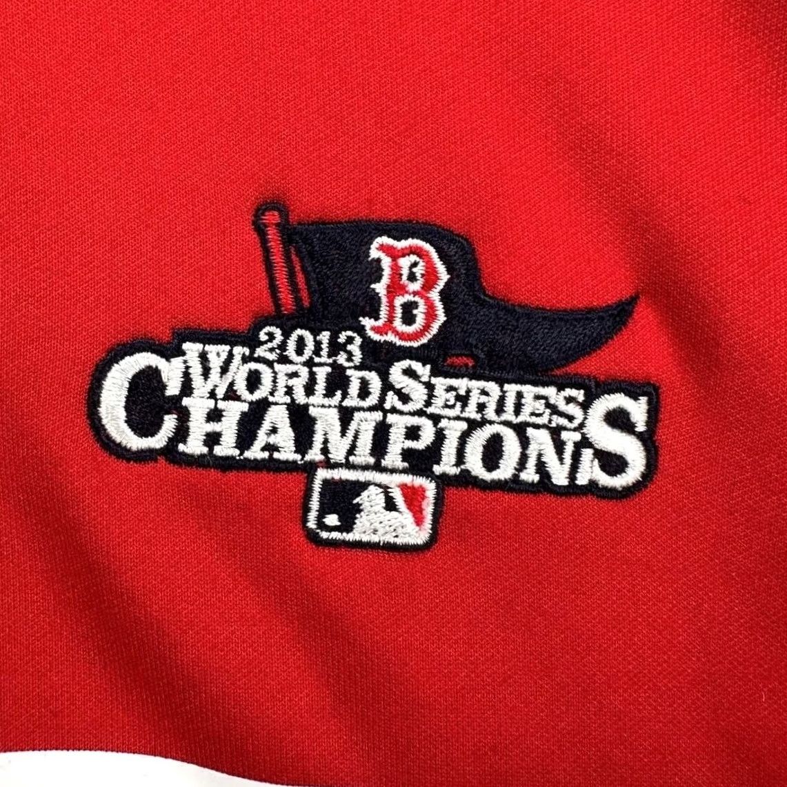 Nike Nike Boston Red Sox Sweater Mens Large Therma-Fit Tour Performance Pullover Sweatshirt Red 1/4 Zip Outdoor Mens Size US L / EU 52-54 / 3 - 7 Thumbnail