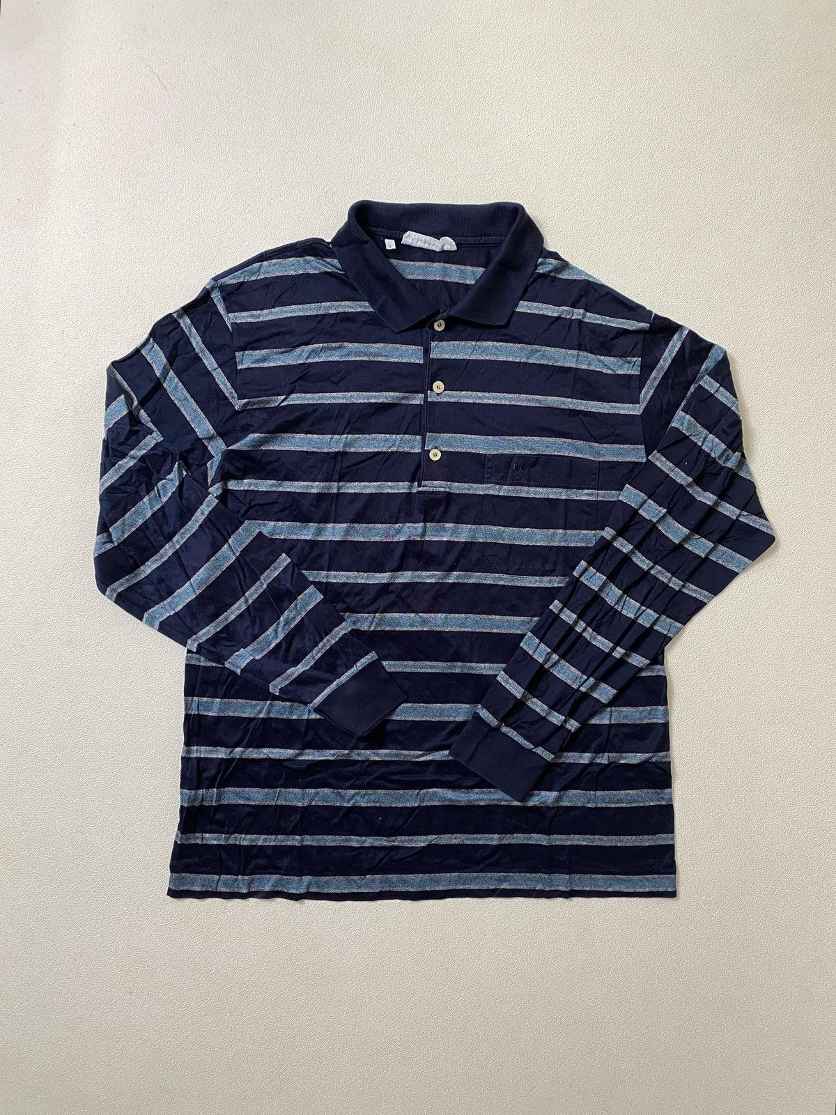Vintage christian dior polo shirt long sleeve