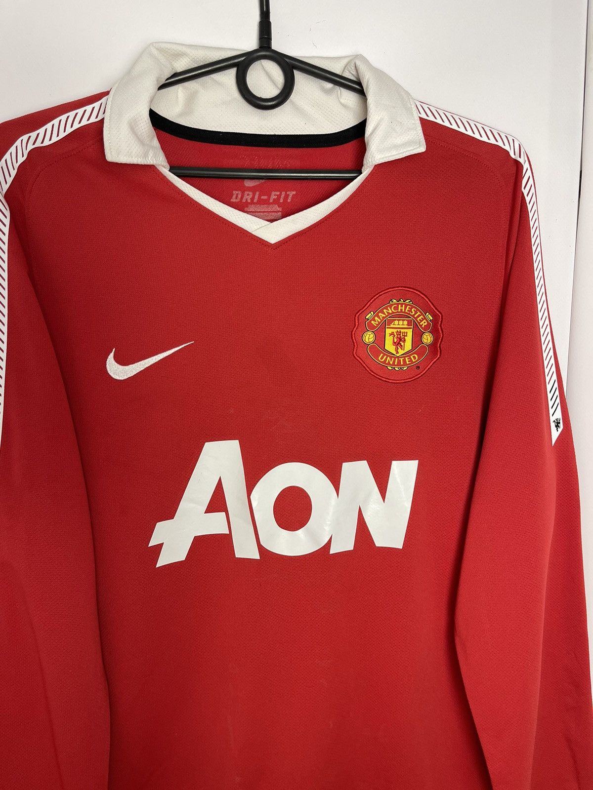 Nike Vintage Nike Manchester United long sleeve size M Size US M / EU 48-50 / 2 - 2 Thumbnail