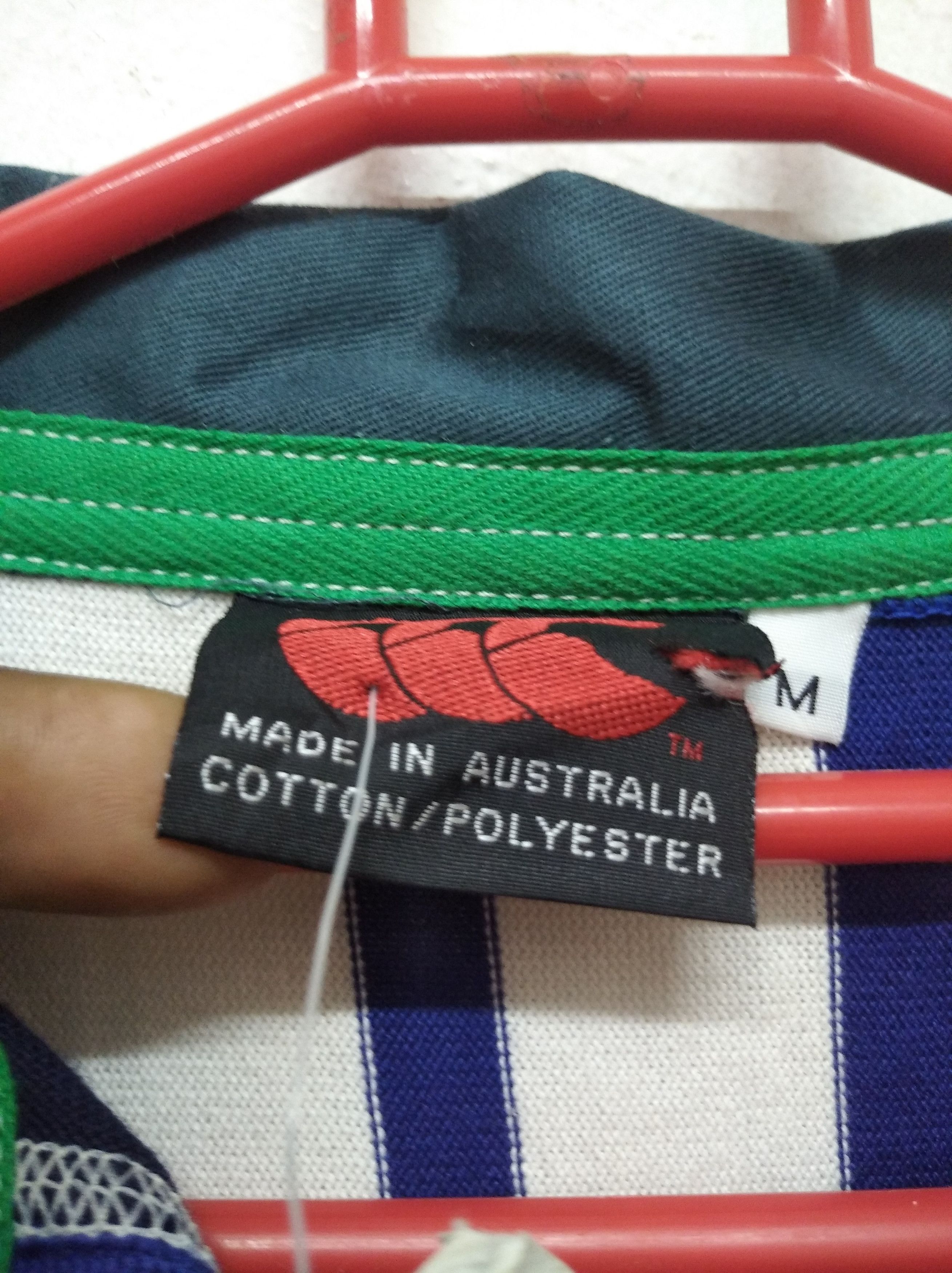 Canterbury of New Zealand × Vintage VERY RARE VINTAGE SHIRT POLO RUGBY CANTERBURY deadstock Size US M / EU 48-50 / 2 - 3 Thumbnail