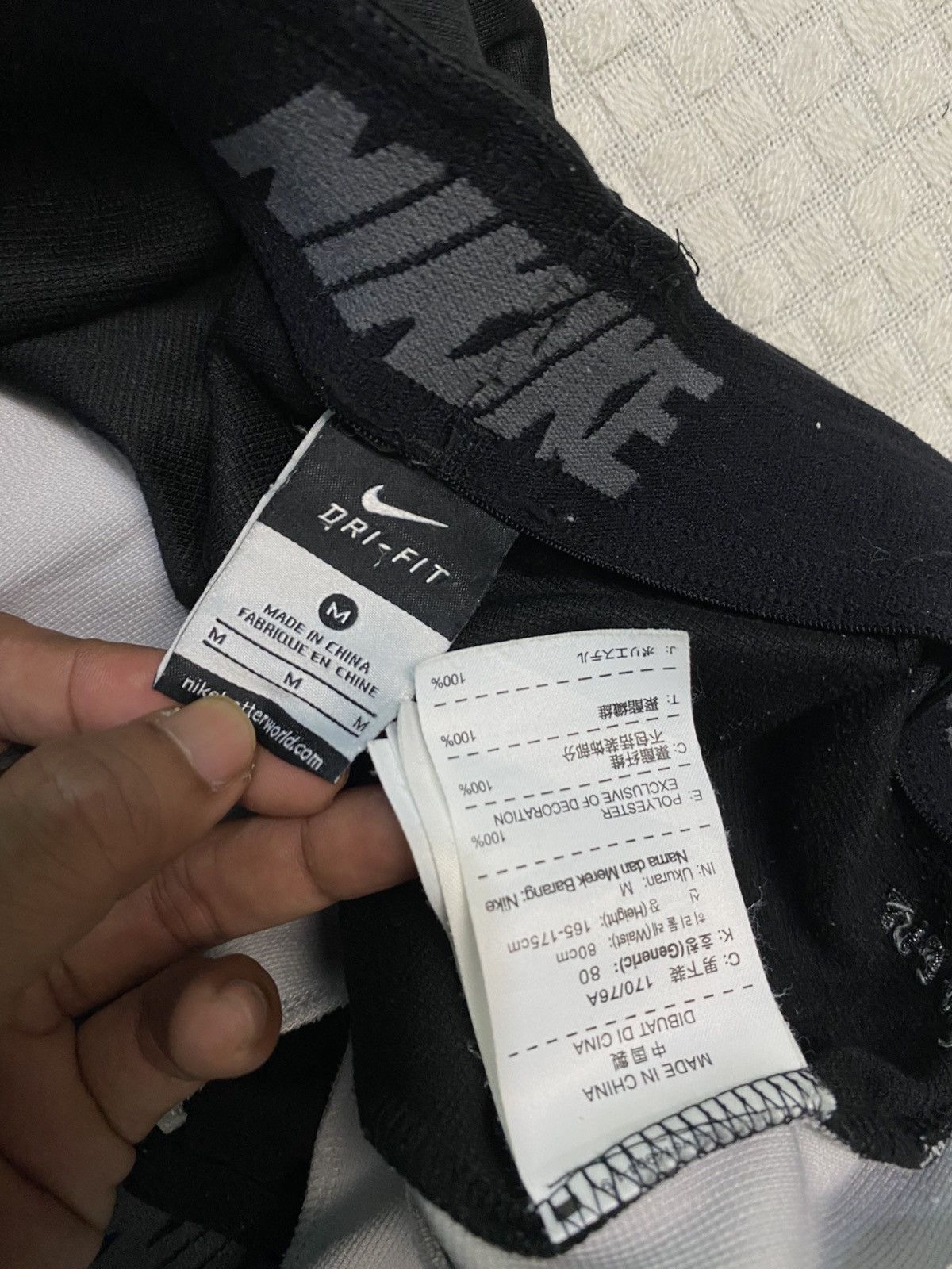 Carhartt Wip × Nike 💥 VINTAGE NIKE SUPER BAGGY 90S WIDE LEG TRACK PANTS Y2K Size US 30 / EU 46 - 3 Thumbnail