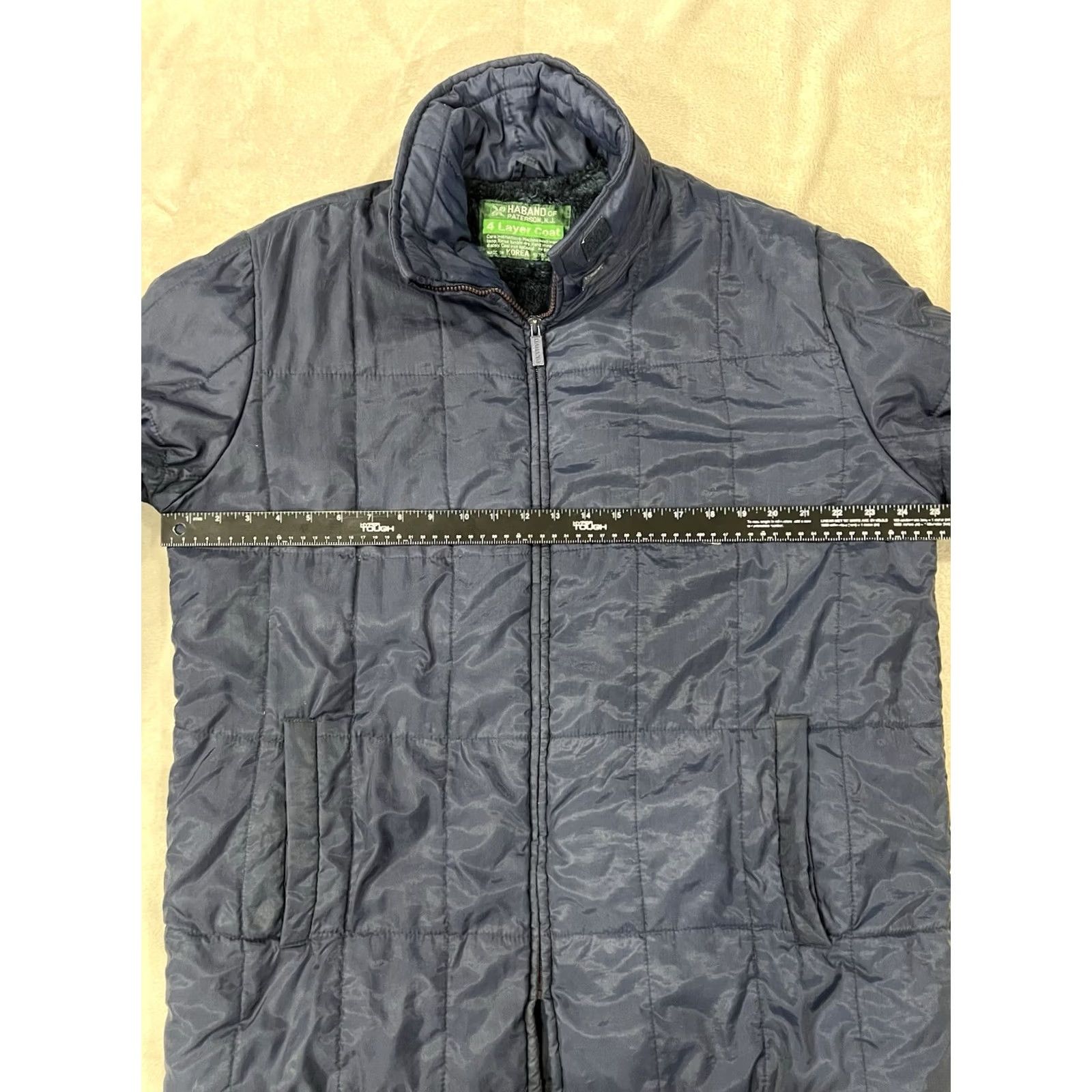 Haband VINTAGE Haband Coat Navy Puffer Snow 4-Layer Fleece Lining Size M Size US M / EU 48-50 / 2 - 3 Thumbnail