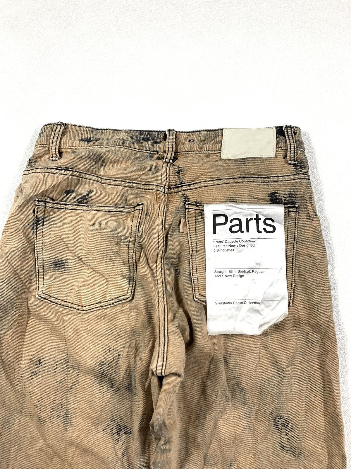 Japanese Brand Viva Studio Bleaching Jeans Pants Size US 30 / EU 46 - 3 Thumbnail