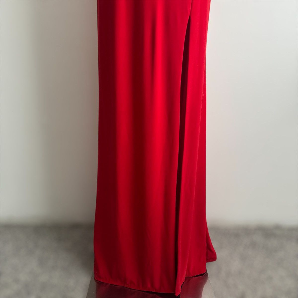 Other DANCING QUEEN Red Mesh Lace High Neck Formal Prom Gown Dress Size XS / US 0-2 / IT 36-38 - 9 Thumbnail