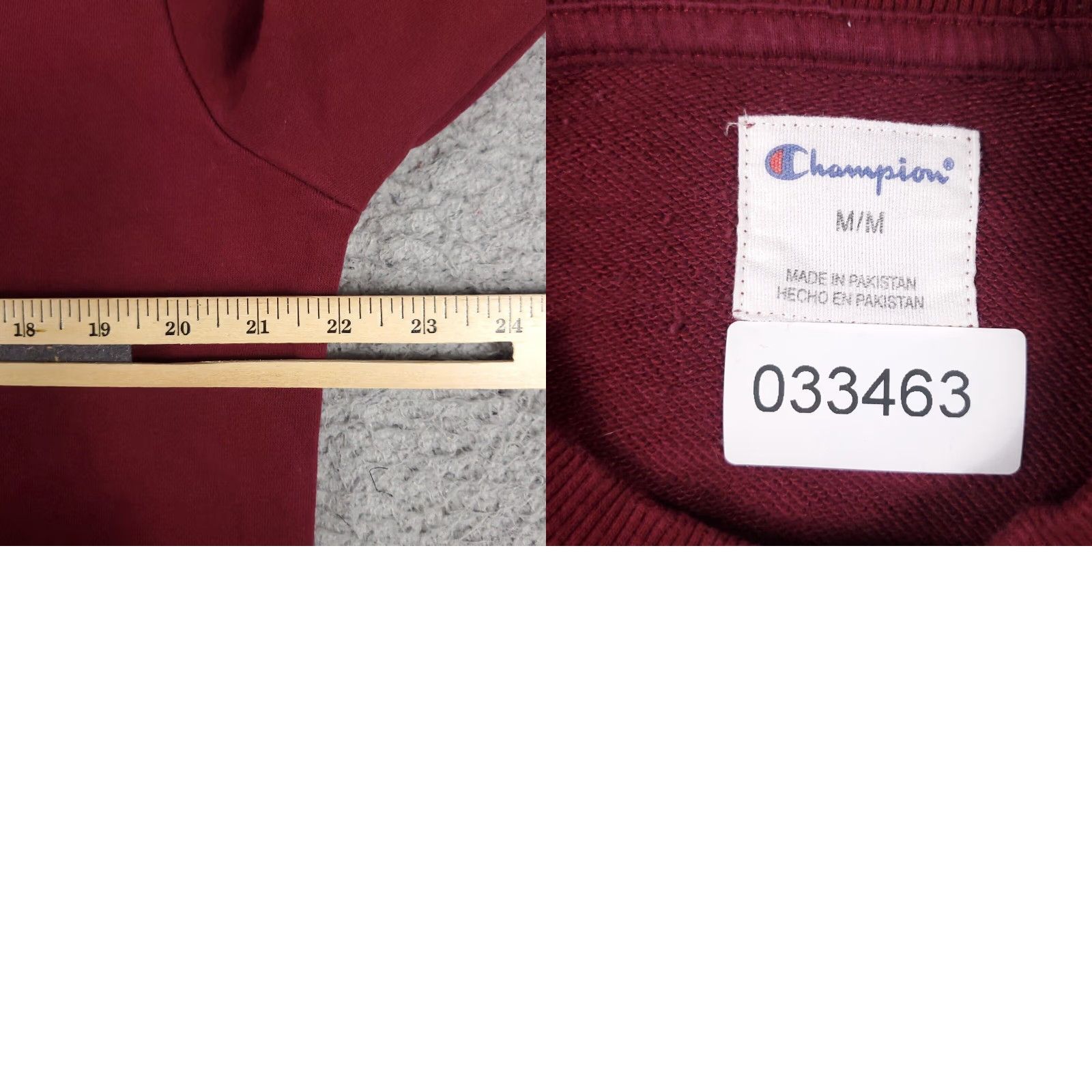 Champion Mens Red Champion Medium Extra Large XL Casual Pullover Sweatshirt Size US M / EU 48-50 / 2 - 8 Thumbnail