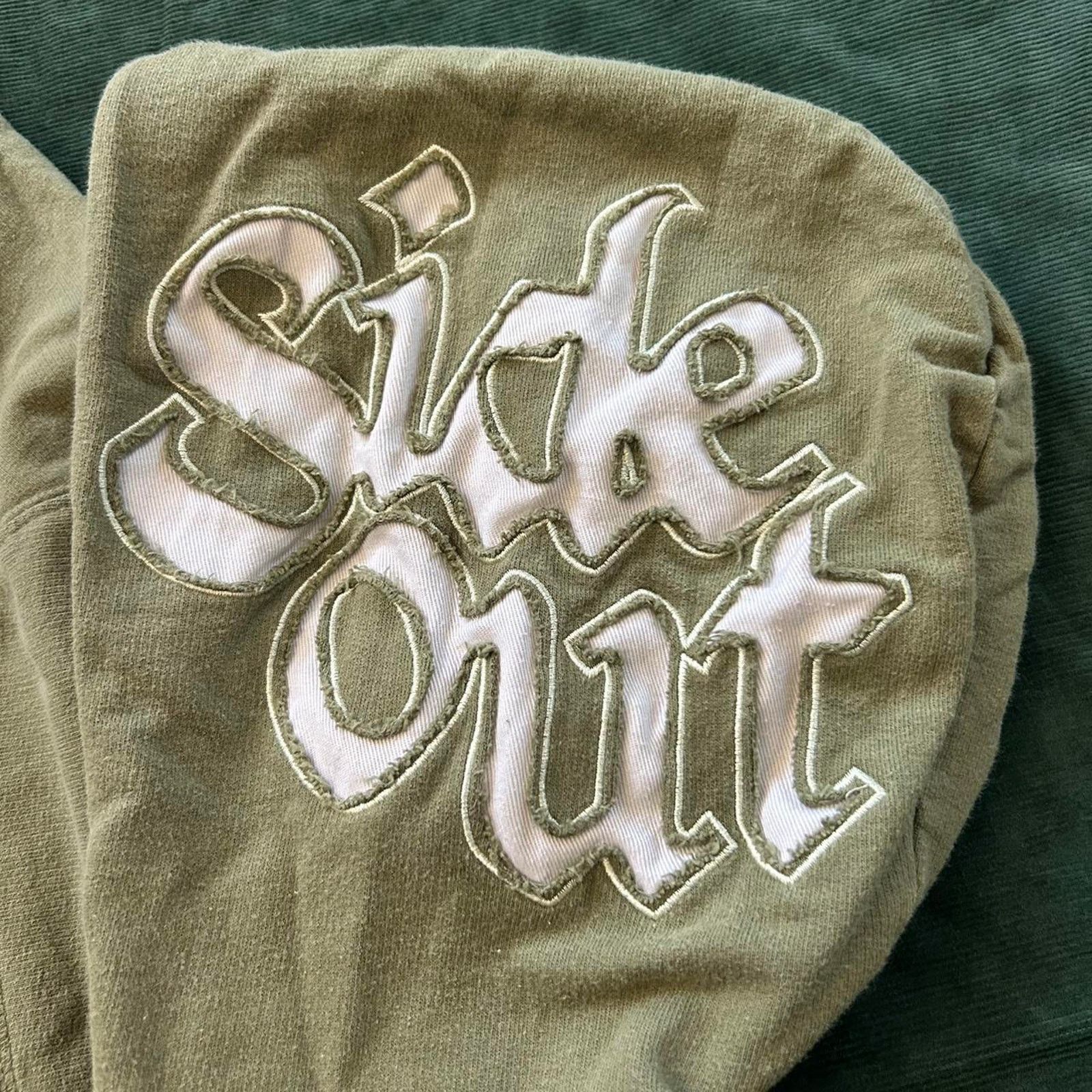 Sideout Rare y2k embroidered hoodie shirt Size S / US 4 / IT 40 - 3 Thumbnail