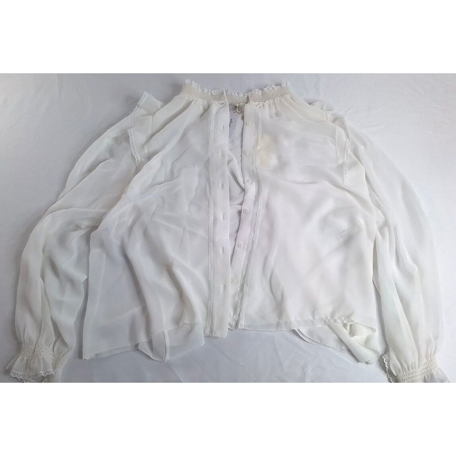 Other Wilfred Blouse Women's Size XL White NWT #W3310 Size XL / US 12-14 / IT 48-50 - 6 Thumbnail