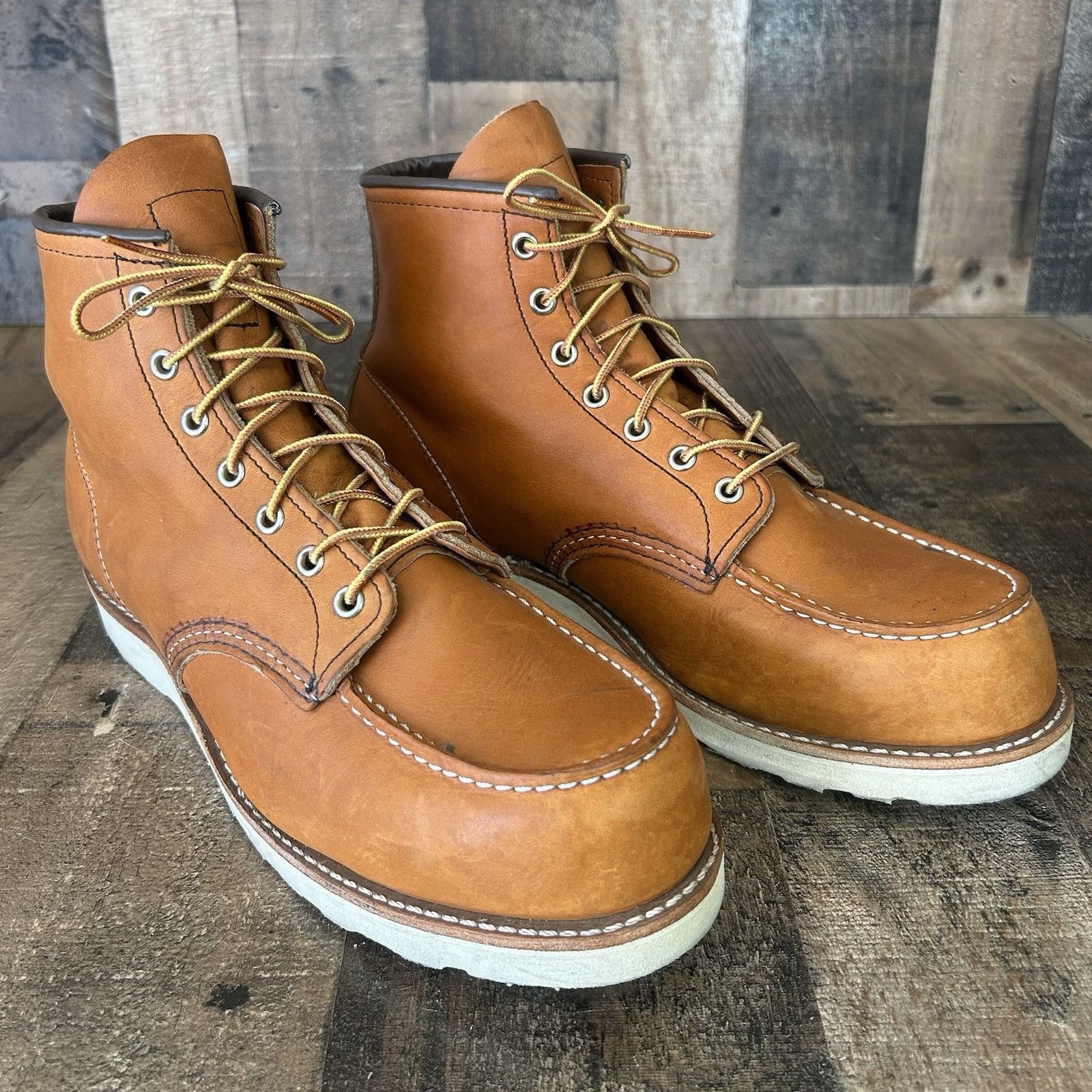 Red Wing Red Wing 875 Moc Toe Work Boots Mens 12 EE Size US 12 / EU 45 - 11 Thumbnail