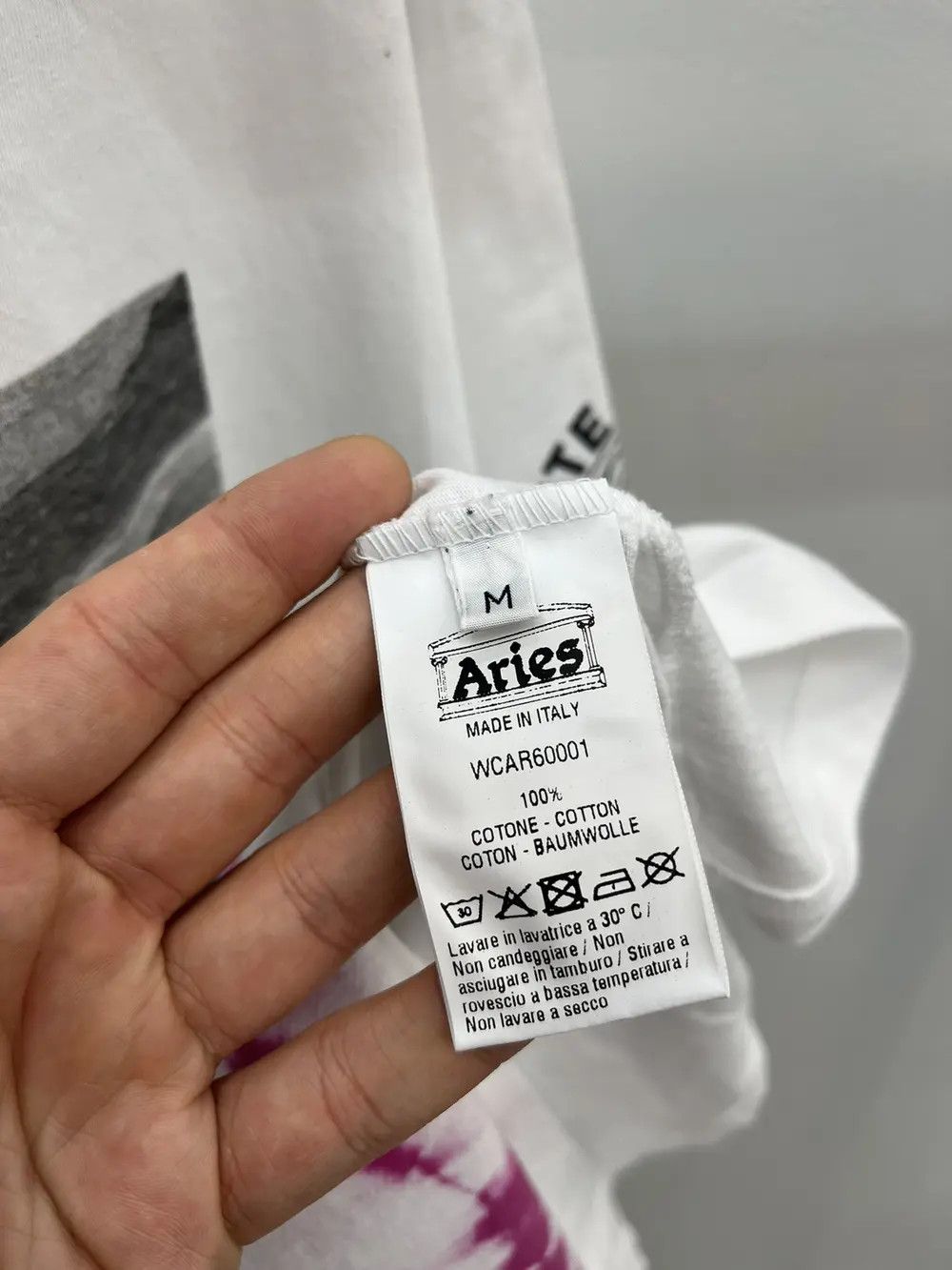 Aries Aries x White Claw Cotton Crewneck T-Shirt Tee Size US M / EU 48-50 / 2 - 6 Thumbnail