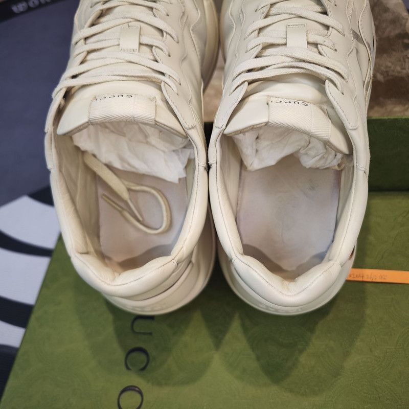 Gucci Gucci Rhyton Logo Low-Top Dad Sneakers - Size US 11 / EU 44 - 3 Thumbnail