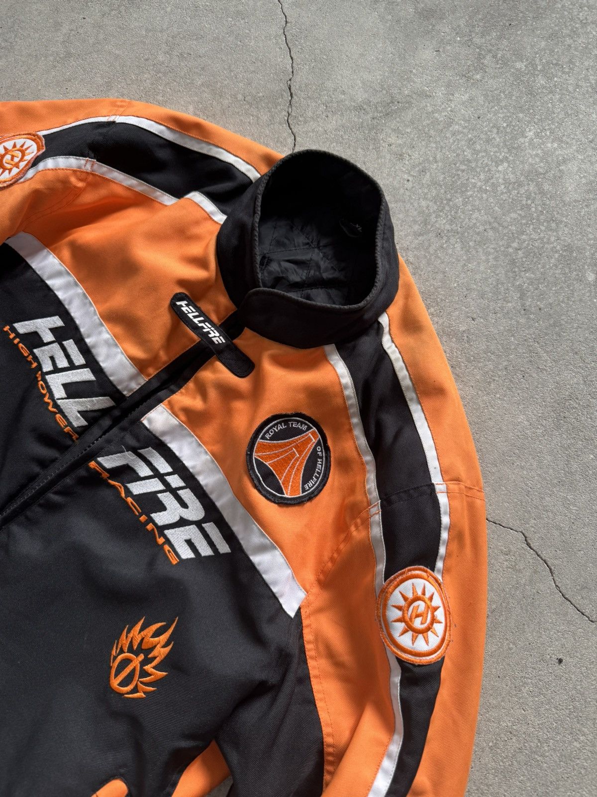 Vintage Vintage Hellfire Racing Jacket Size US XL / EU 56 / 4 - 6 Thumbnail