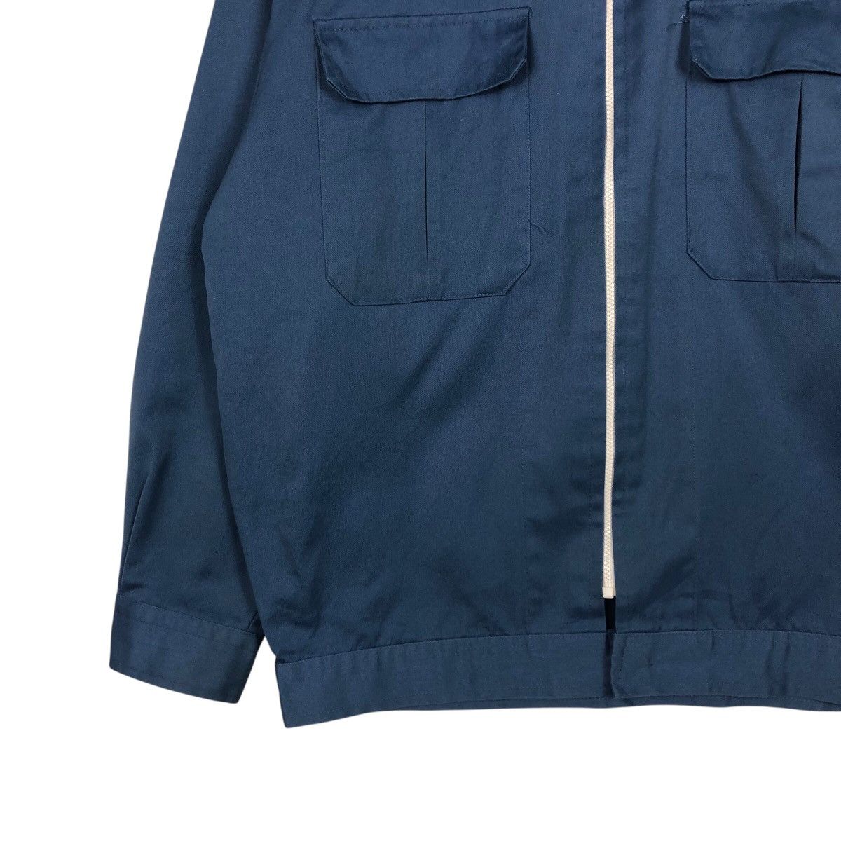 Japanese Brand × Vintage 📌Vintage Chore Worker Racing Jacket Mitsubishi Jdm Big Logo Size US M / EU 48-50 / 2 - 5 Thumbnail