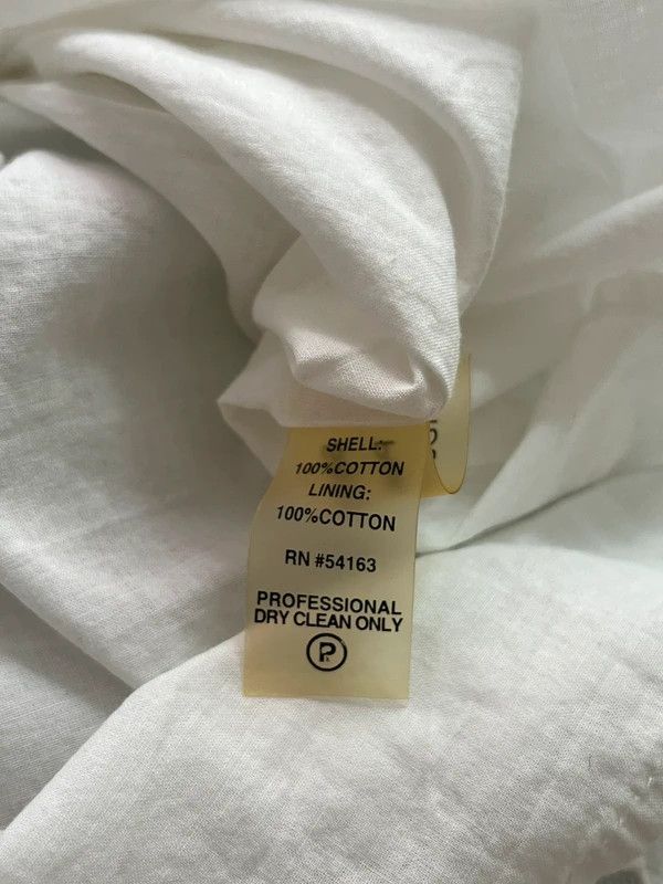 Calvin Klein Calvin Klein white cotton midi dress Size M / US 6-8 / IT 42-44 - 10 Thumbnail