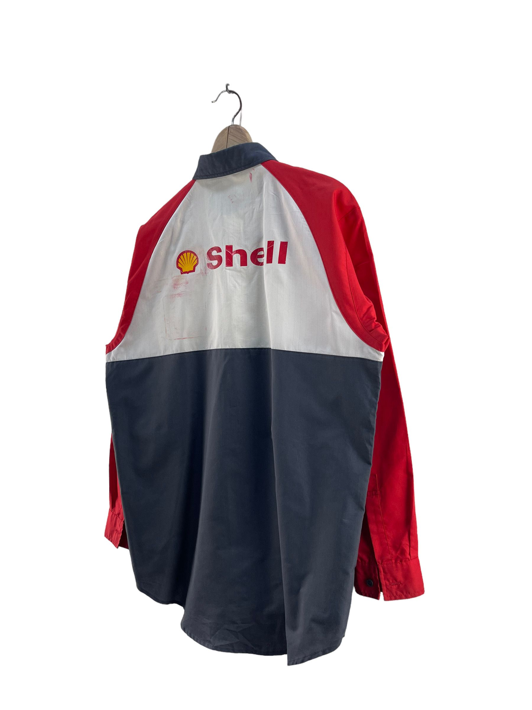 Japanese Brand Vintage Shell Uniform Worker Button Shirt Size US L / EU 52-54 / 3 - 6 Thumbnail