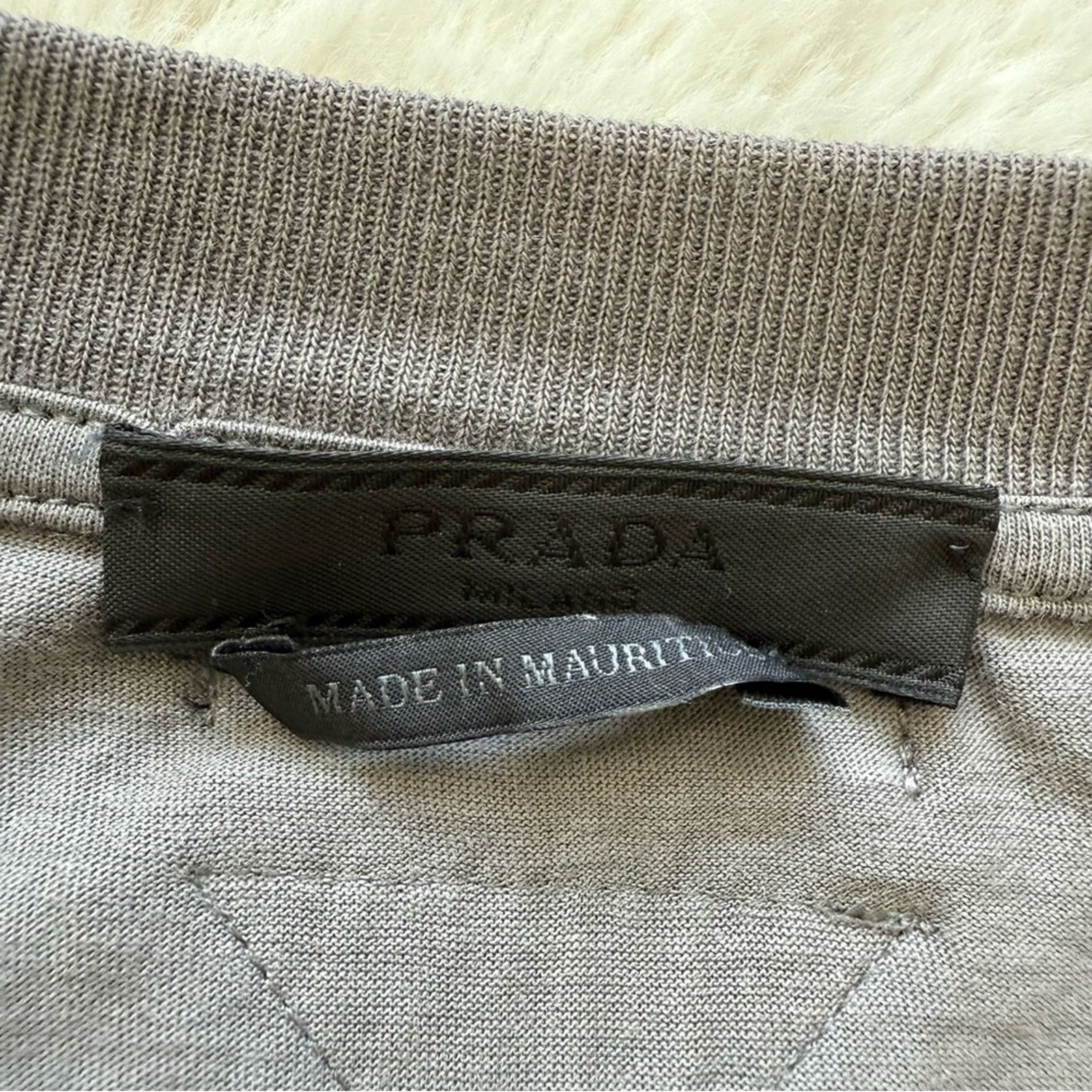Prada men cotton Tshirt size XXL Authentic