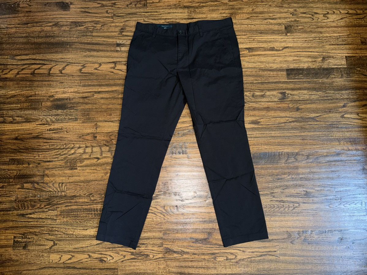 Perry Ellis Perry Ellis Textured Slim Casual Trouser Pants Black 36x32 Size US 36 / EU 52 - 2 Thumbnail