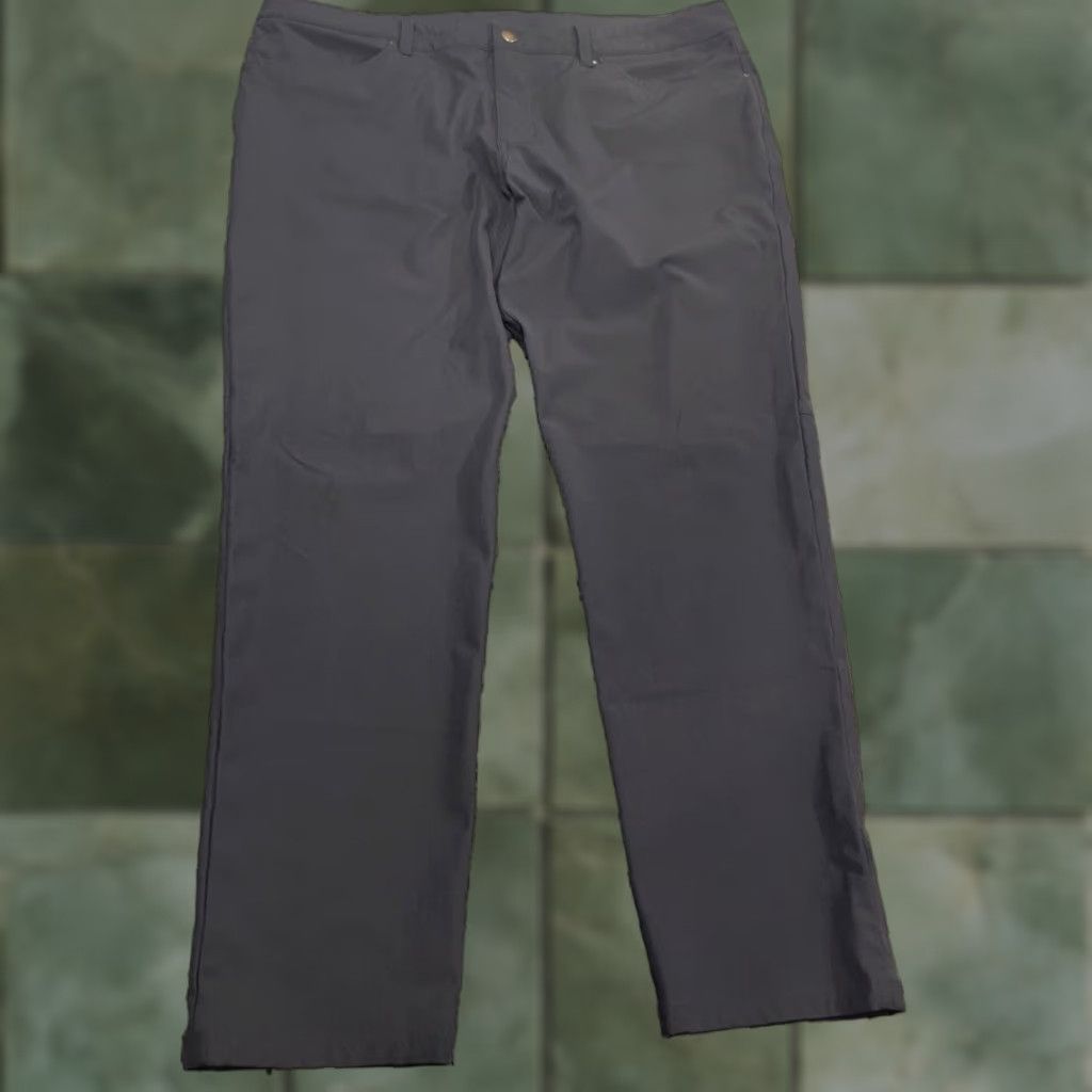 Lululemon LULULEMON ABC Pants Slim Performance Chino 38x30 Gray Mens Size US 38 / EU 54 - 1 Thumbnail