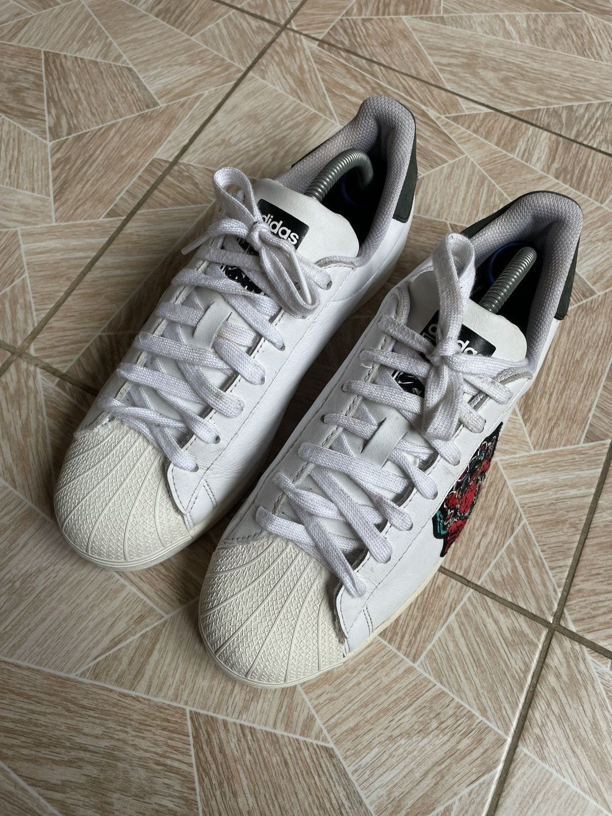 Adidas × Japanese Brand Adidas Superstar Pure Three Tides Tattoo Chinese Demons Size US 8.5 / EU 41-42 - 2 Thumbnail