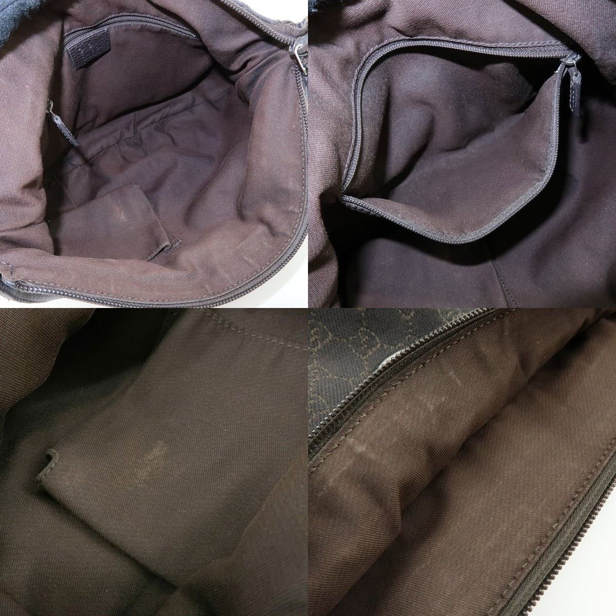 Gucci Gucci Abbey GG Canvas Shoulder Bag Brown Size ONE SIZE - 7 Thumbnail