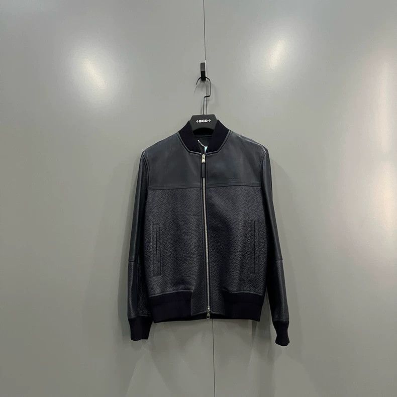 Louis Vuitton Louis Vuitton Patchwork small logo embossed leather jacket Size US S / EU 44-46 / 1 - 1 Thumbnail