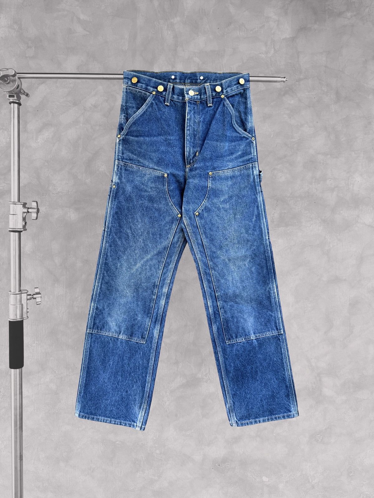 Carhartt Vintage Carhartt Double Knee Faded Blue Denim Jeans Pants Size US 30 / EU 46 - 1 Thumbnail