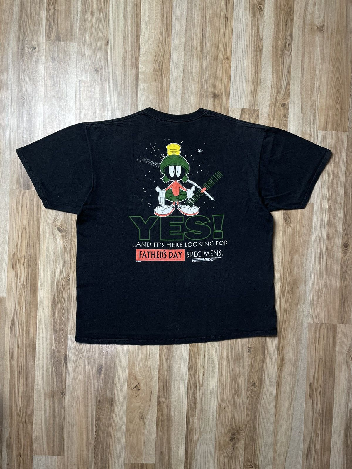 Vintage × Warner Bros Marvin The Martian Looney Tunes Alien Vintage 1992 Tee Size US XL / EU 56 / 4 - 4 Thumbnail