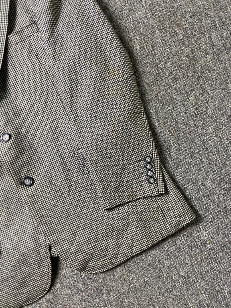 Burberry Prorsum Burberry Prorsum Houndstooth Single Breasted Blazer (199) Size US XS / EU 42 / 0 - 8 Thumbnail